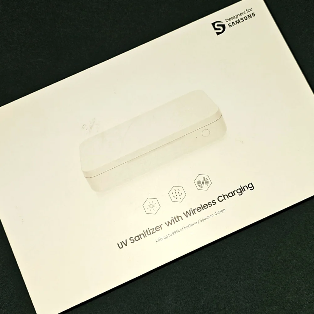 UV Sanitizer With Wireless Charging Designed For Samsung